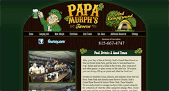 Desktop Screenshot of papamurphs.com